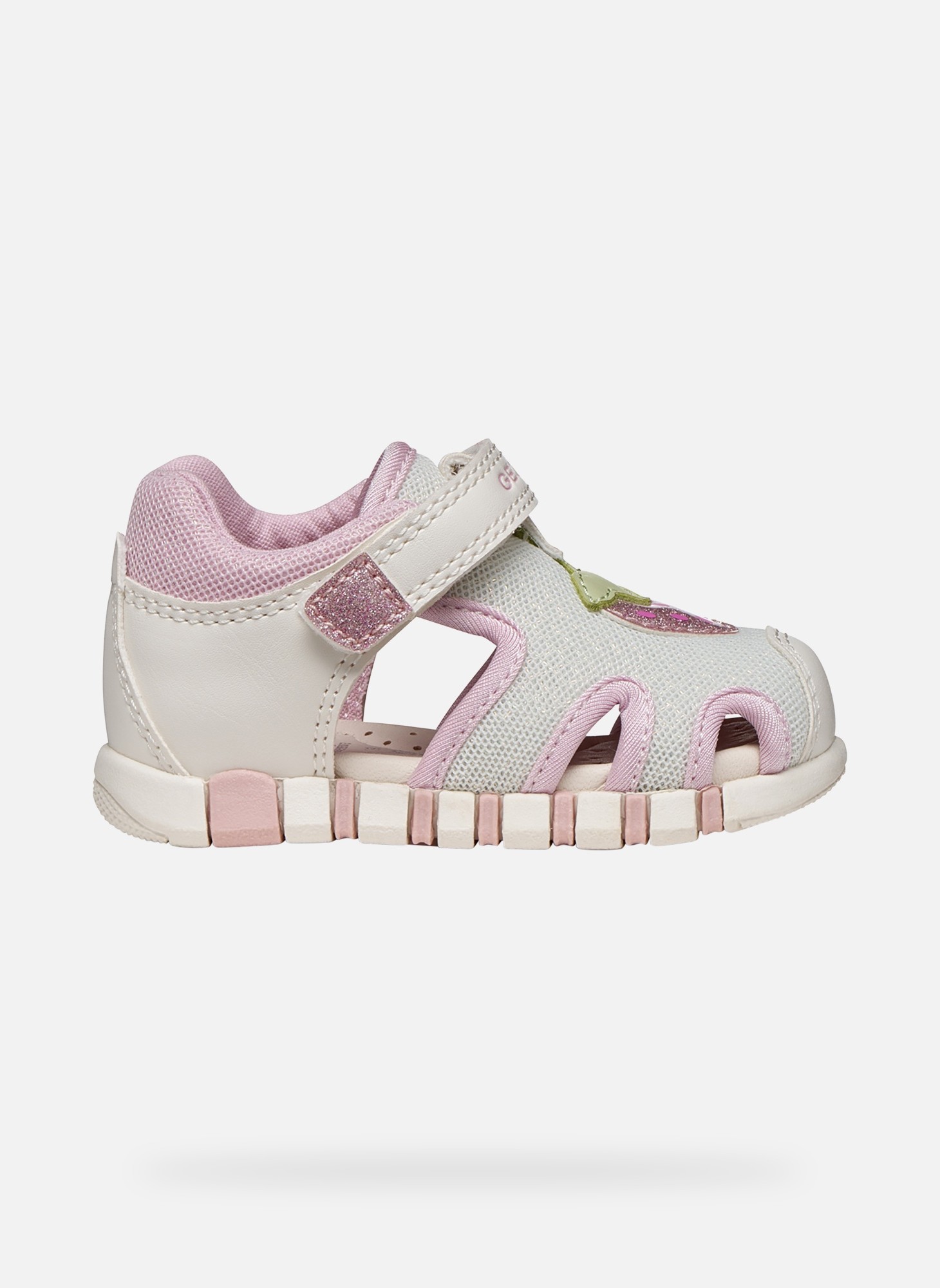 Sandales SANDAL IUPIDOO BABY GIRL fille rose Geox Sandales SANDAL IUPIDOO BABY GIRL fille rose Rose