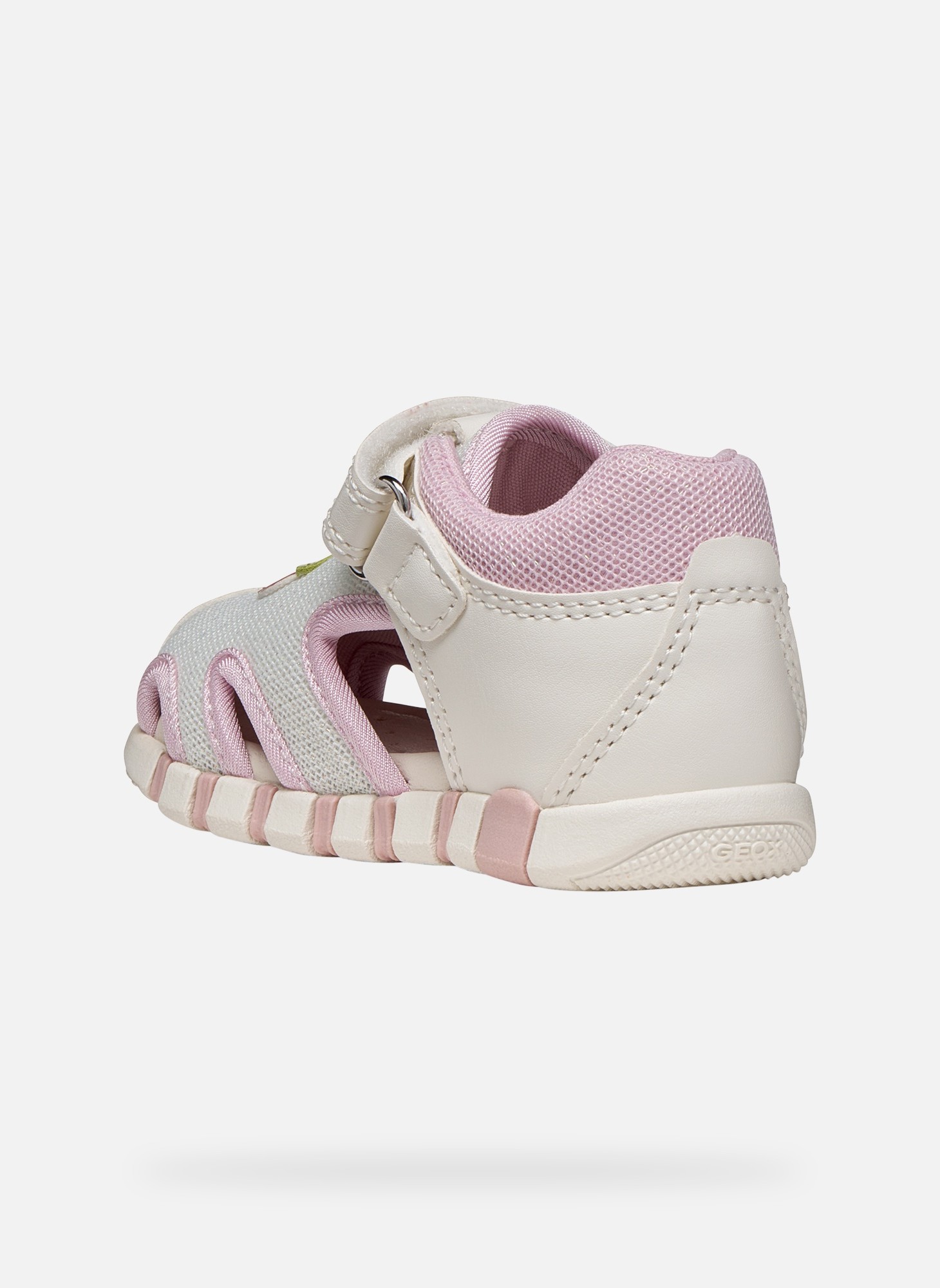 Sandales SANDAL IUPIDOO BABY GIRL fille rose Geox Sandales SANDAL IUPIDOO BABY GIRL fille rose Rose