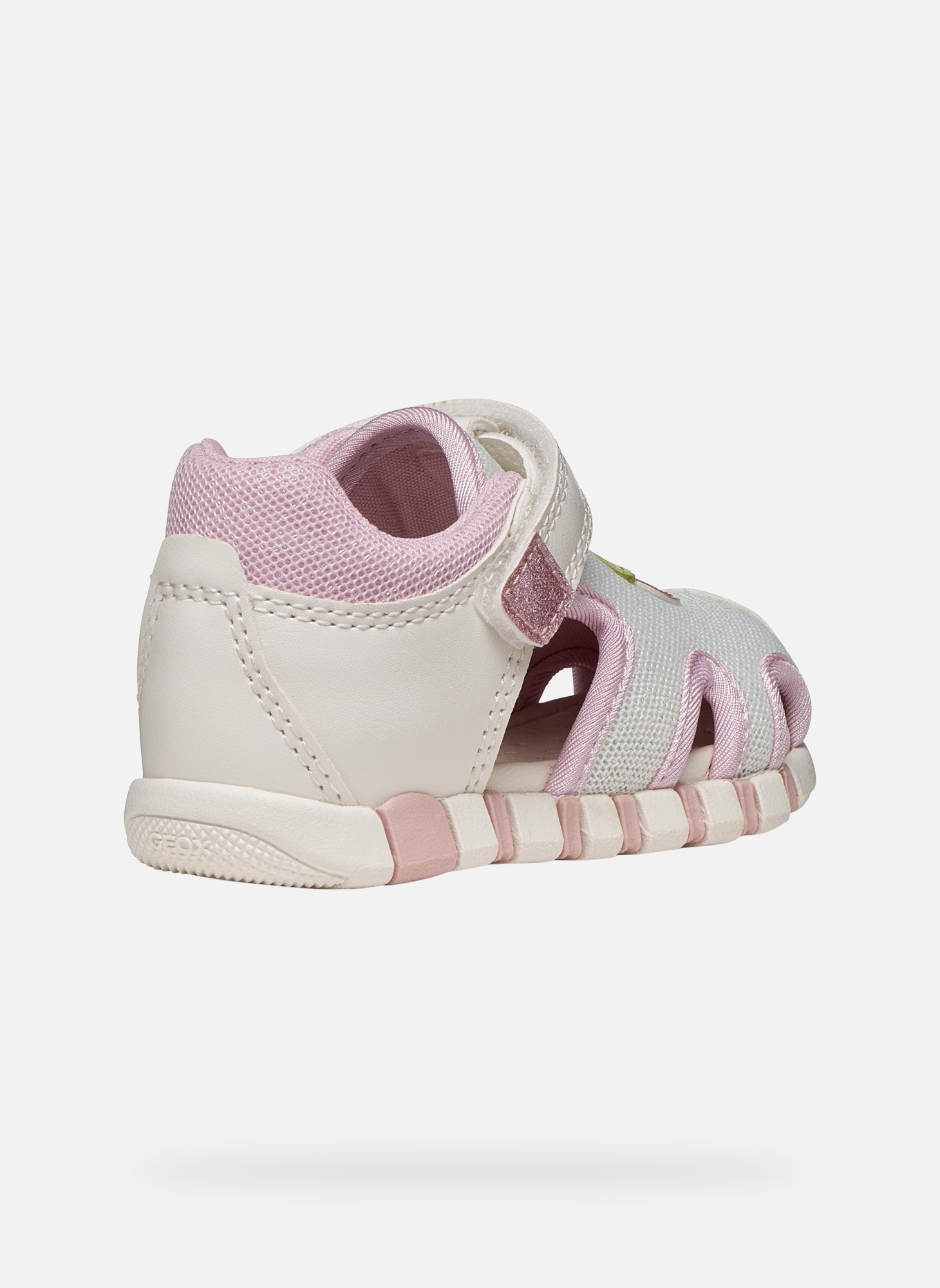 Sandales SANDAL IUPIDOO BABY GIRL fille rose Geox Sandales SANDAL IUPIDOO BABY GIRL fille rose Rose