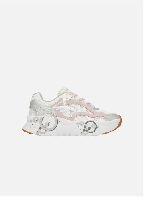 W6YZ Baskets basses Sneakers IDA-W. Rose poudré-Argent femme rose