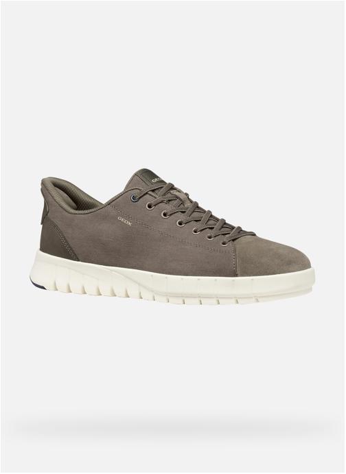 Geox Baskets basses U FLEXTRIDE PLUS homme marron