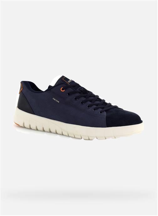 Geox Baskets basses FLEXTRIDE PLUS MAN homme bleu
