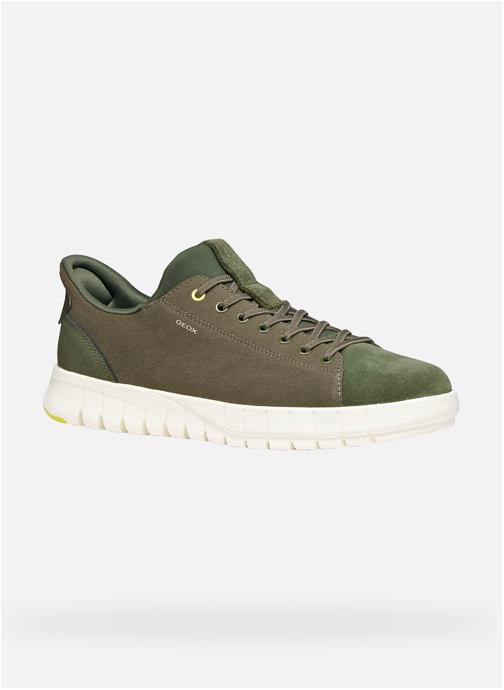 Geox Baskets basses FLEXTRIDE PLUS MAN homme vert