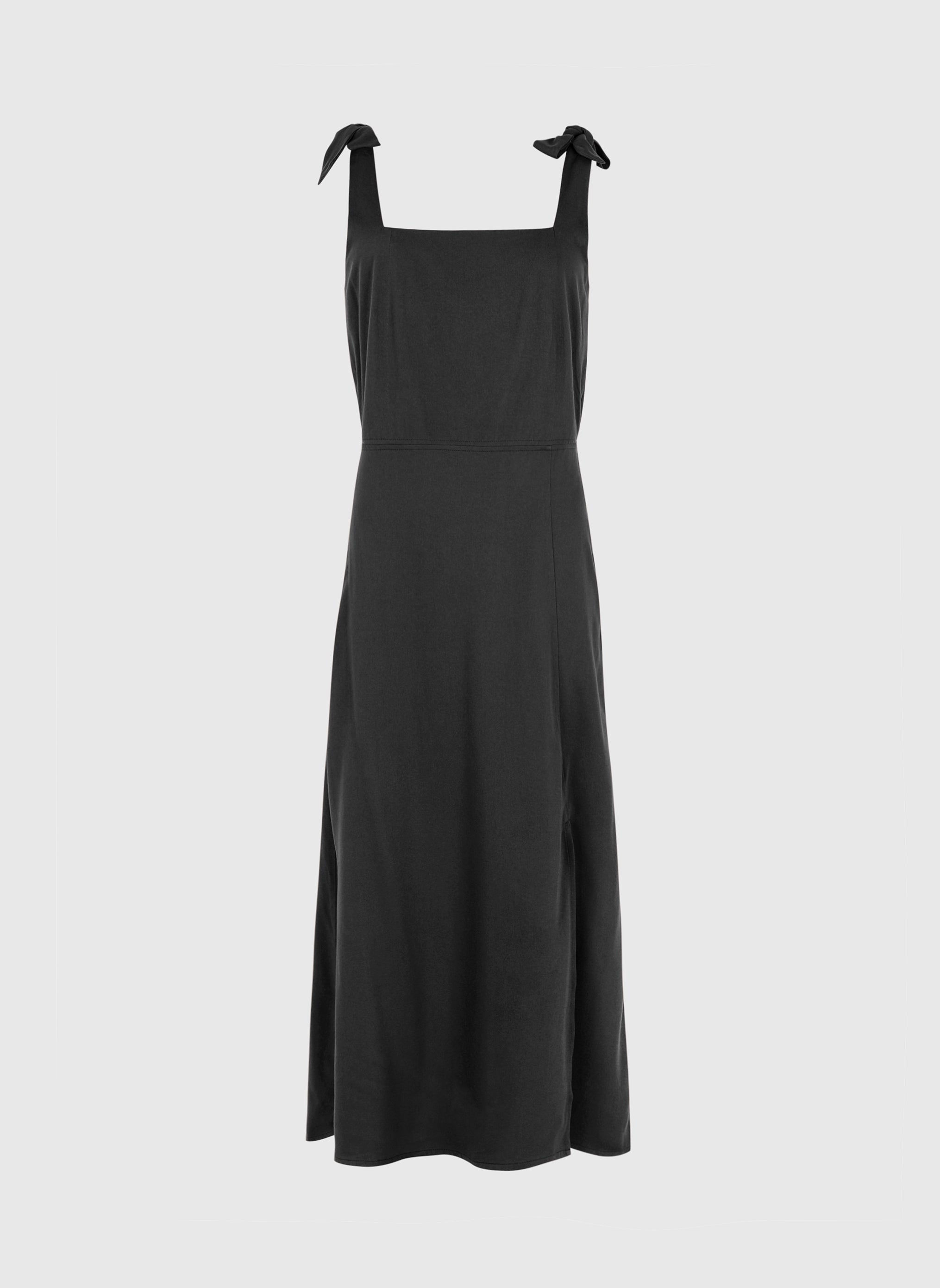 Robes ROBE MIDI MANTIA noir femme noir An'ge Robes ROBE MIDI MANTIA noir femme noir Noir