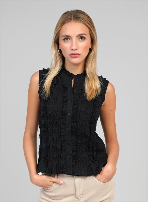 An'ge Chemises CHEMISE SLOANE noir femme noir