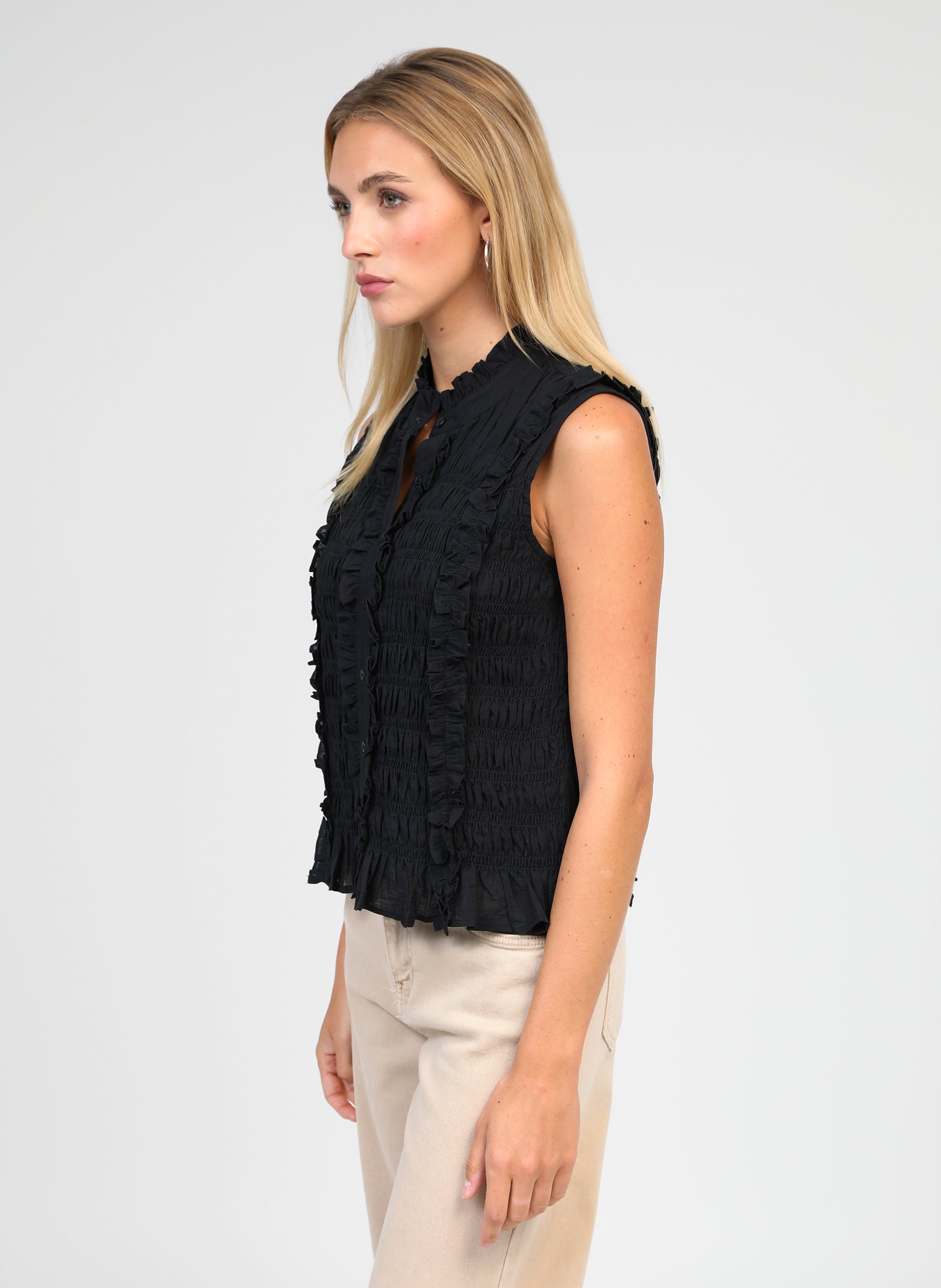 Chemises CHEMISE SLOANE noir femme noir An'ge Chemises CHEMISE SLOANE noir femme noir Noir