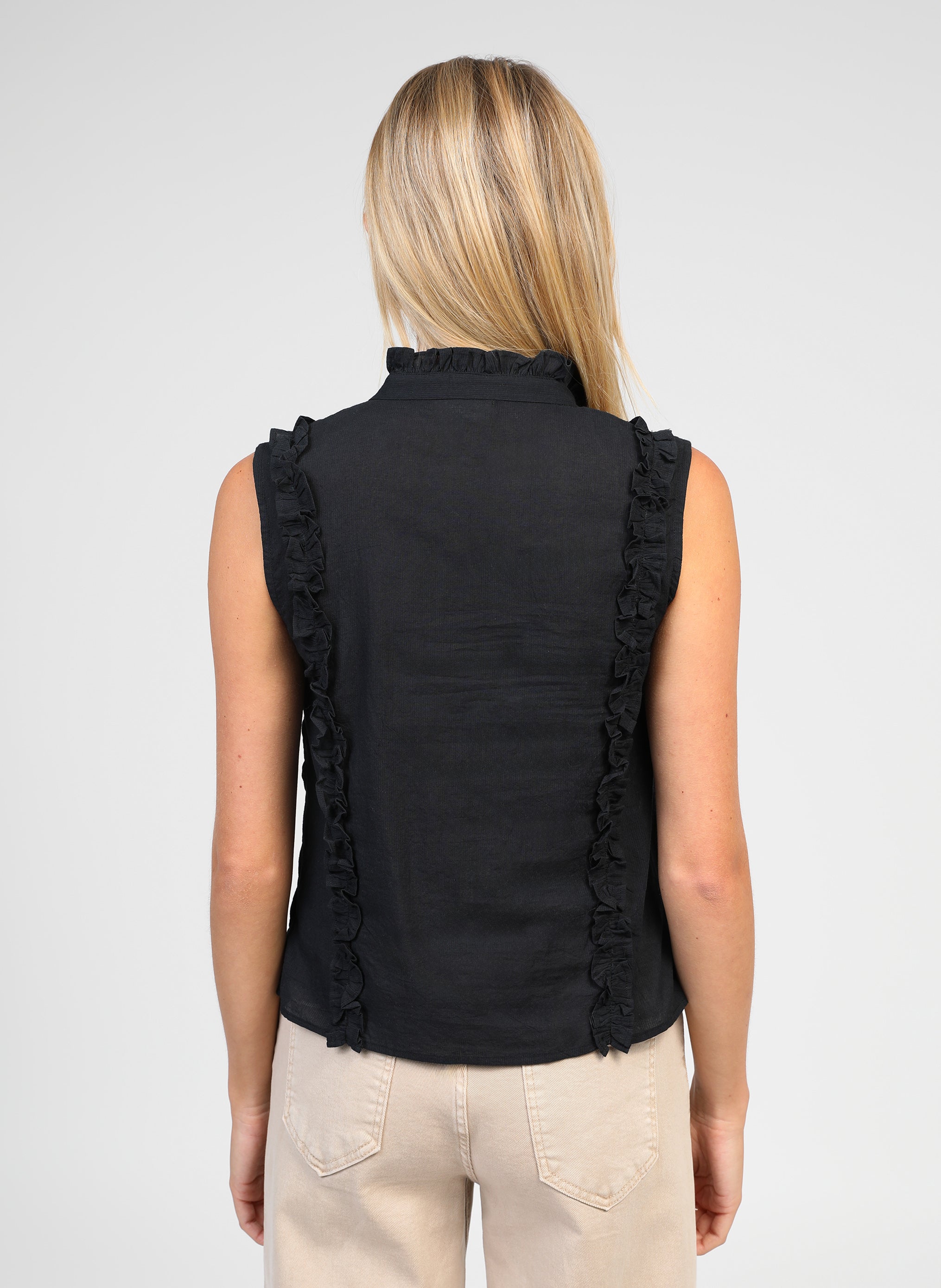 Chemises CHEMISE SLOANE noir femme noir An'ge Chemises CHEMISE SLOANE noir femme noir Noir