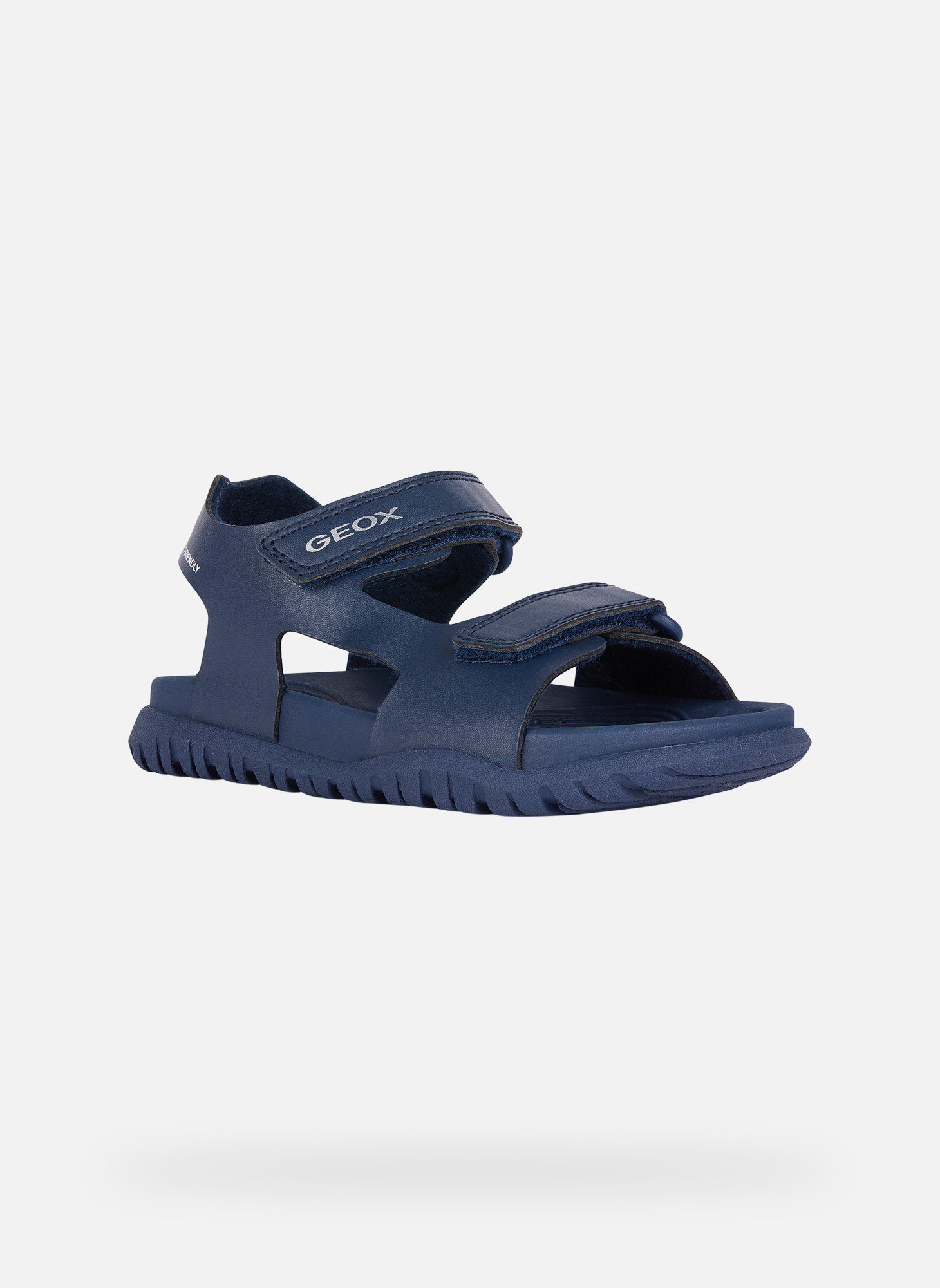 Sandales J SANDAL FUSBETTO BOY garçon bleu Geox Sandales J SANDAL FUSBETTO BOY garçon bleu Bleu