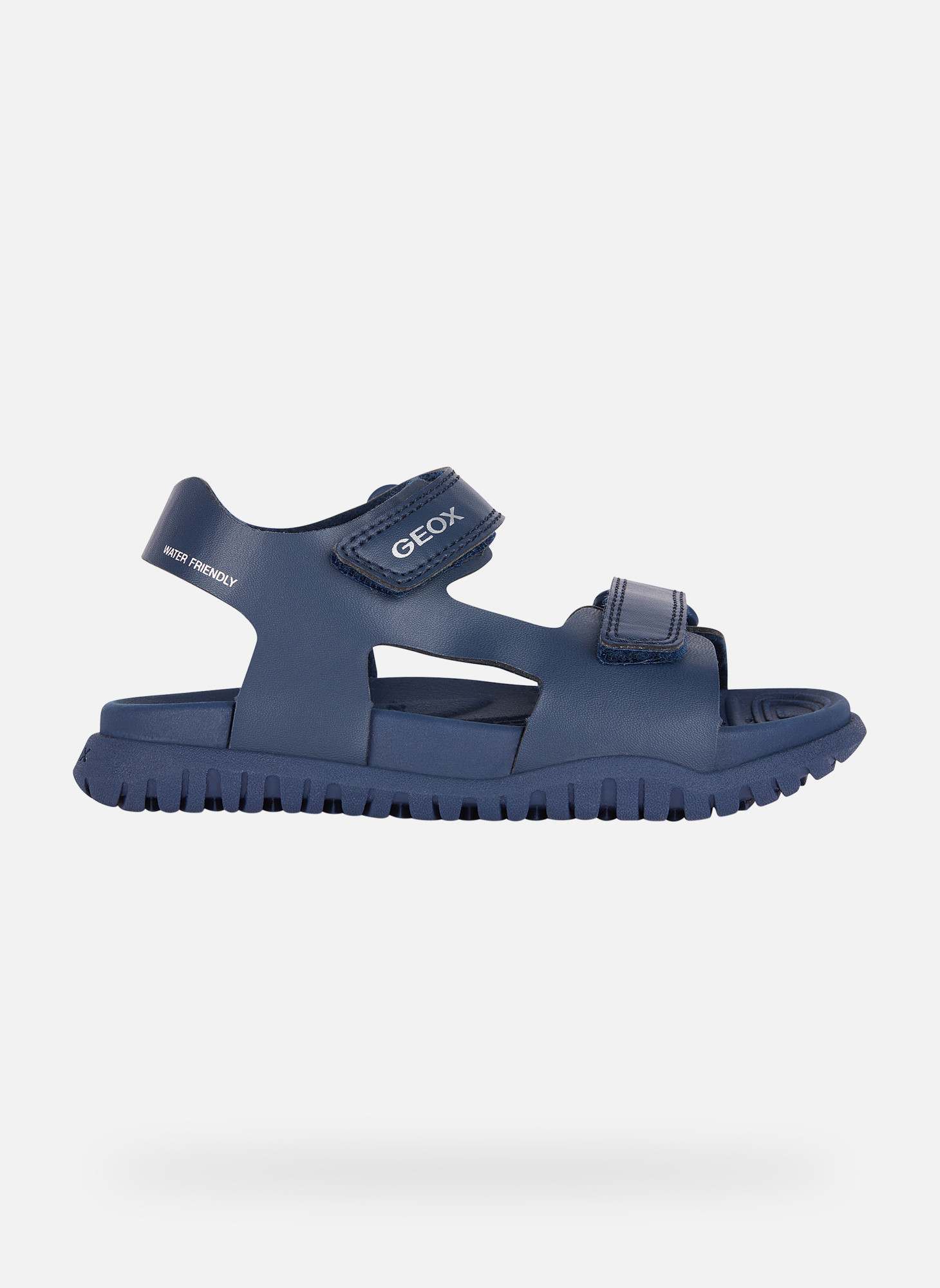 Sandales J SANDAL FUSBETTO BOY garçon bleu Geox Sandales J SANDAL FUSBETTO BOY garçon bleu Bleu