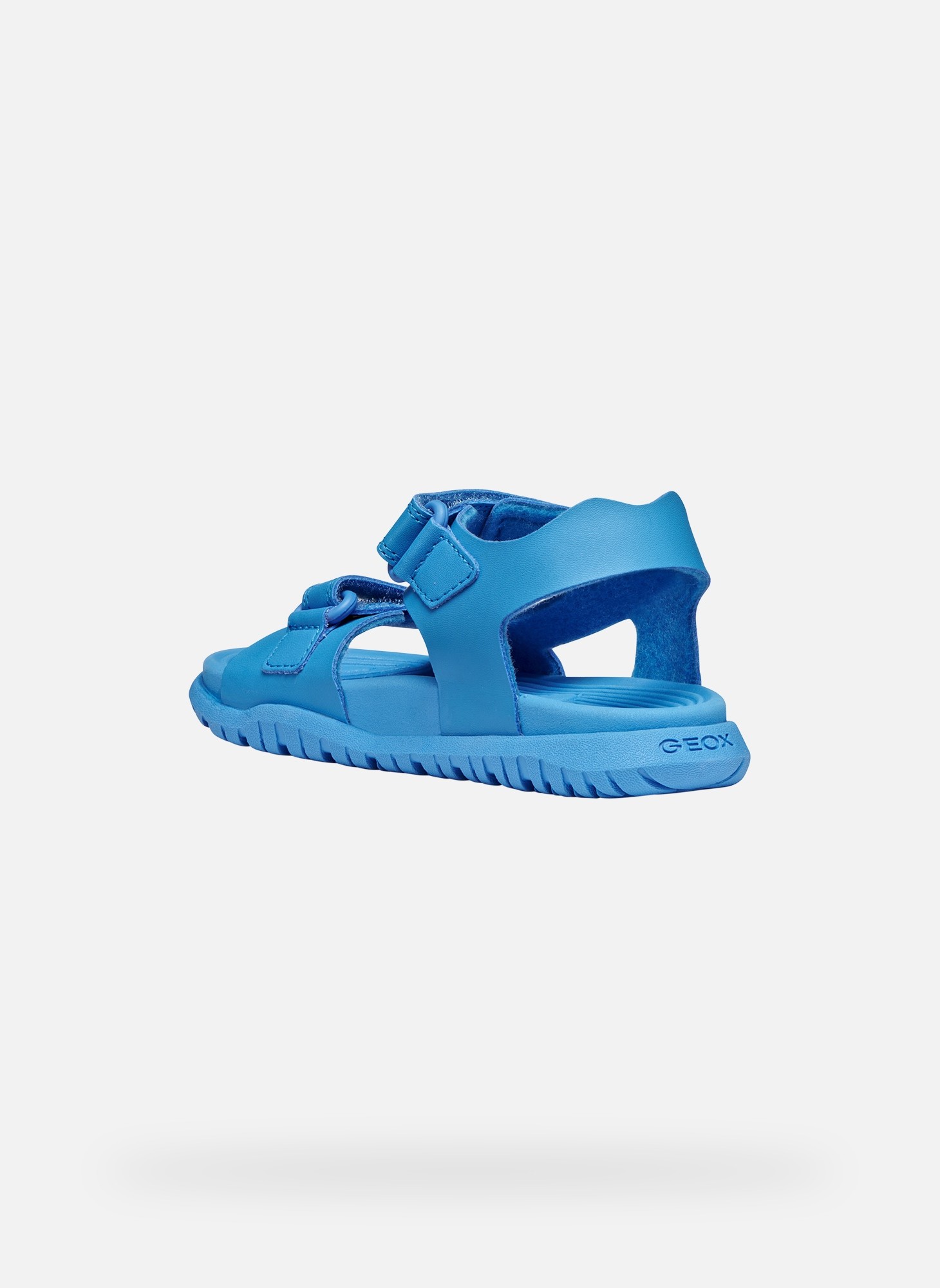 Sandales J SANDAL FUSBETTO BOY garçon bleu Geox Sandales J SANDAL FUSBETTO BOY garçon bleu Bleu