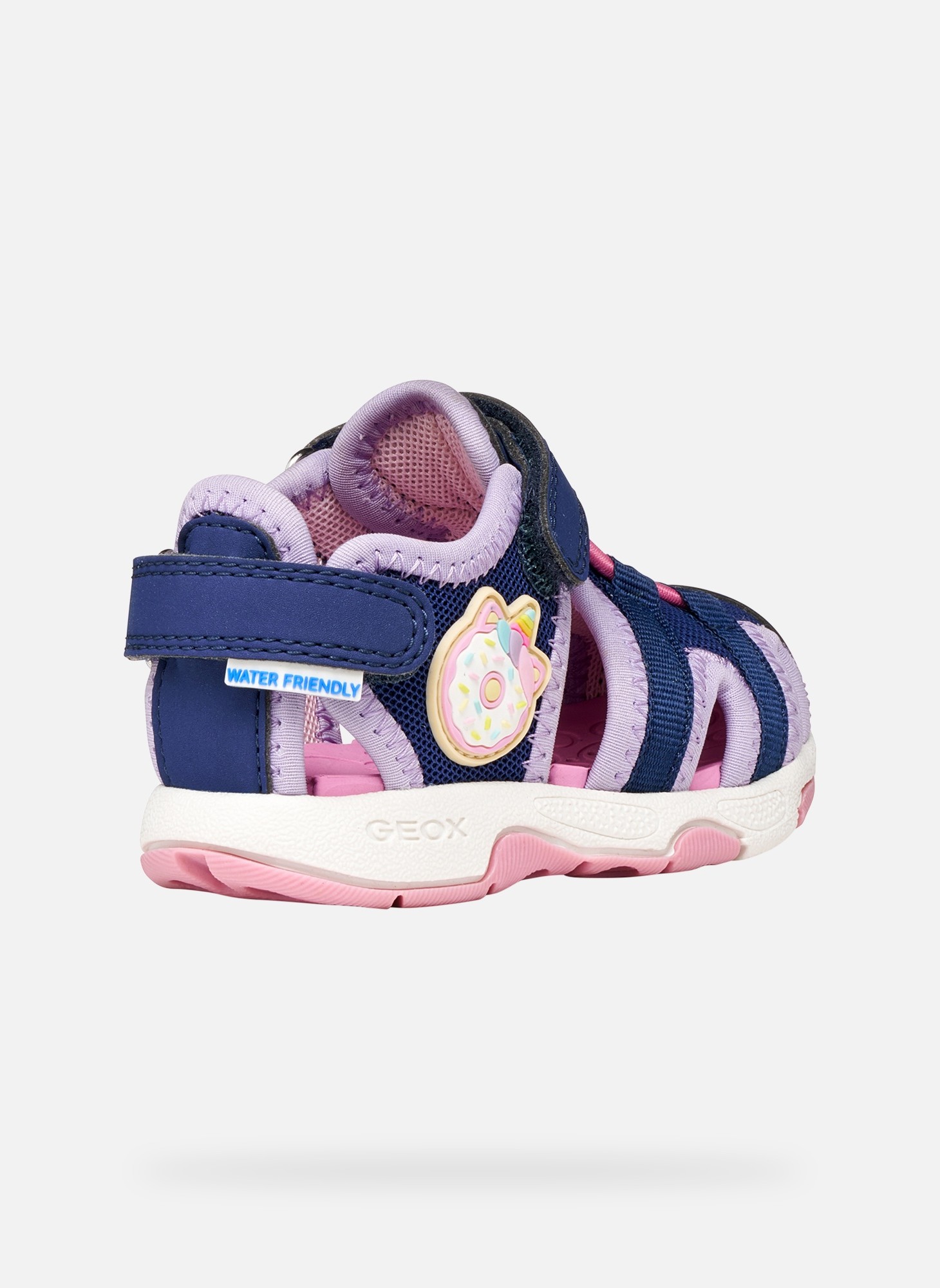 Sandales B SANDAL MULTY GIRL fille multicolore Geox Sandales B SANDAL MULTY GIRL fille multicolore Multicouleur