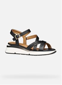 Sandales ELOWYNNE WOMAN femme noir Geox Sandales ELOWYNNE WOMAN femme noir Noir