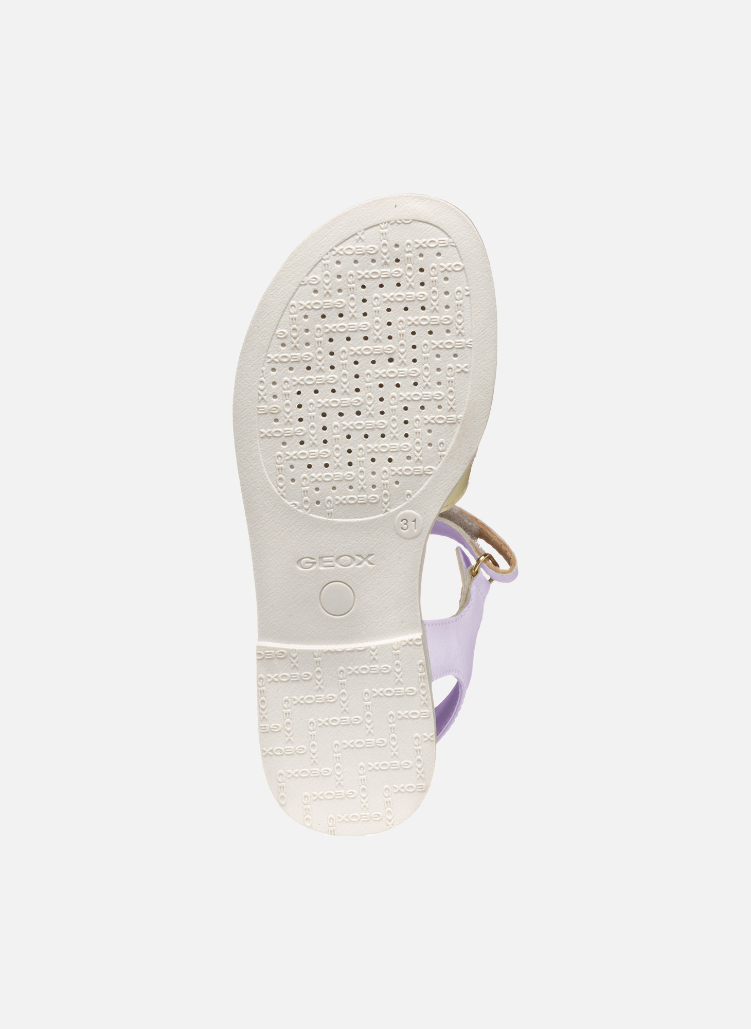 Sandales J SANDAL KARLY GIRL fille blanc Geox Sandales J SANDAL KARLY GIRL fille blanc Blanc