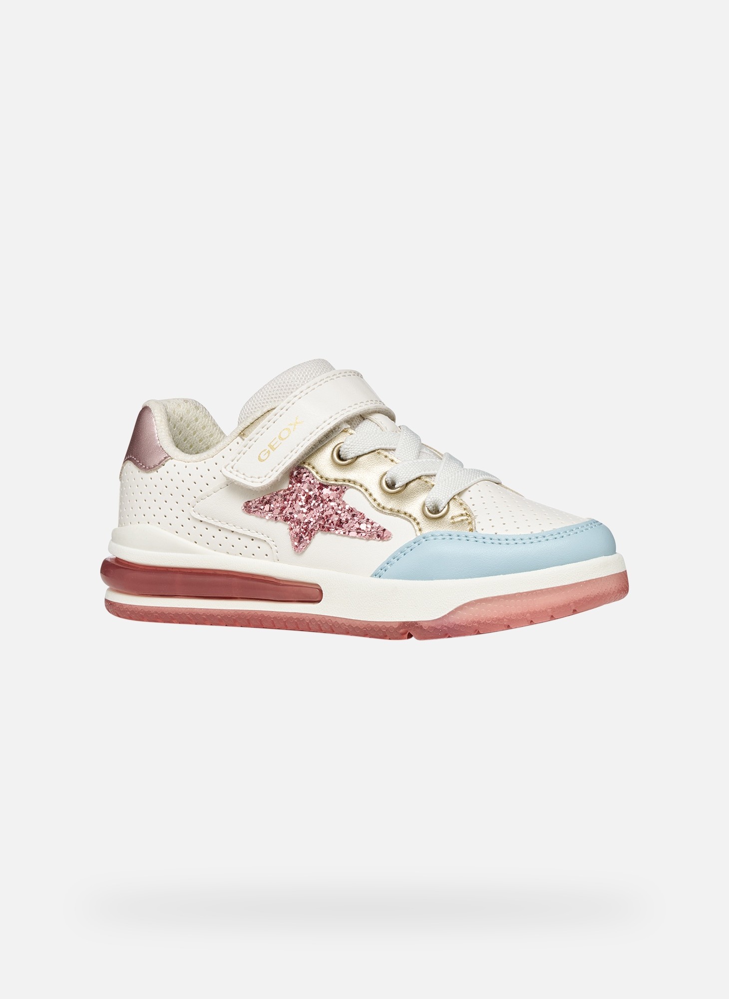 Baskets basses J SKETLITE GIRL fille blanc Geox Baskets basses J SKETLITE GIRL fille blanc Blanc
