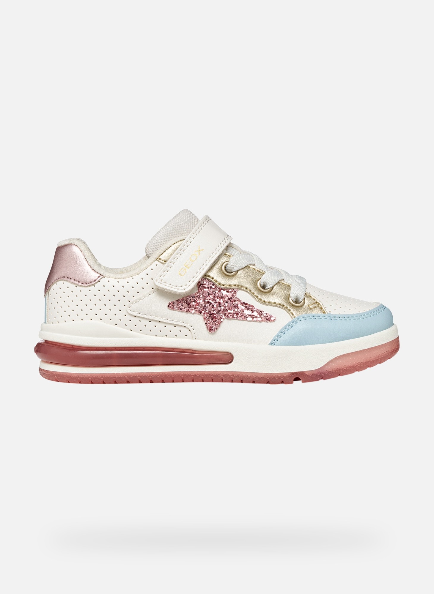 Baskets basses J SKETLITE GIRL fille blanc Geox Baskets basses J SKETLITE GIRL fille blanc Blanc