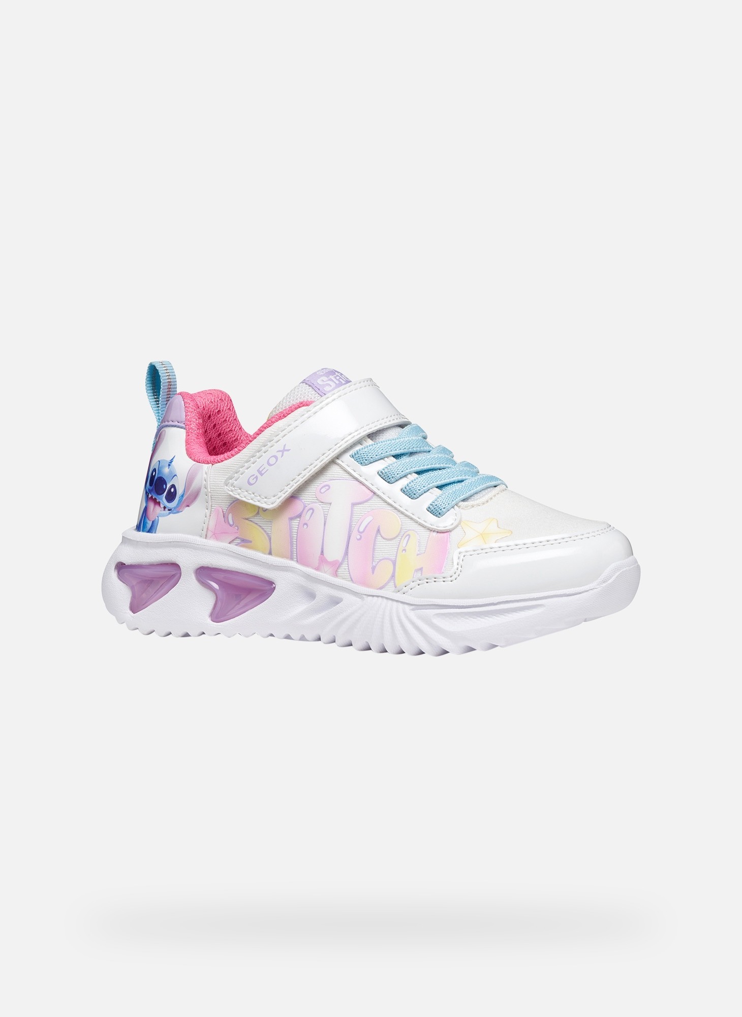 Baskets basses ASSISTER GIRL fille multicolore Geox Baskets basses ASSISTER GIRL fille multicolore Multicouleur