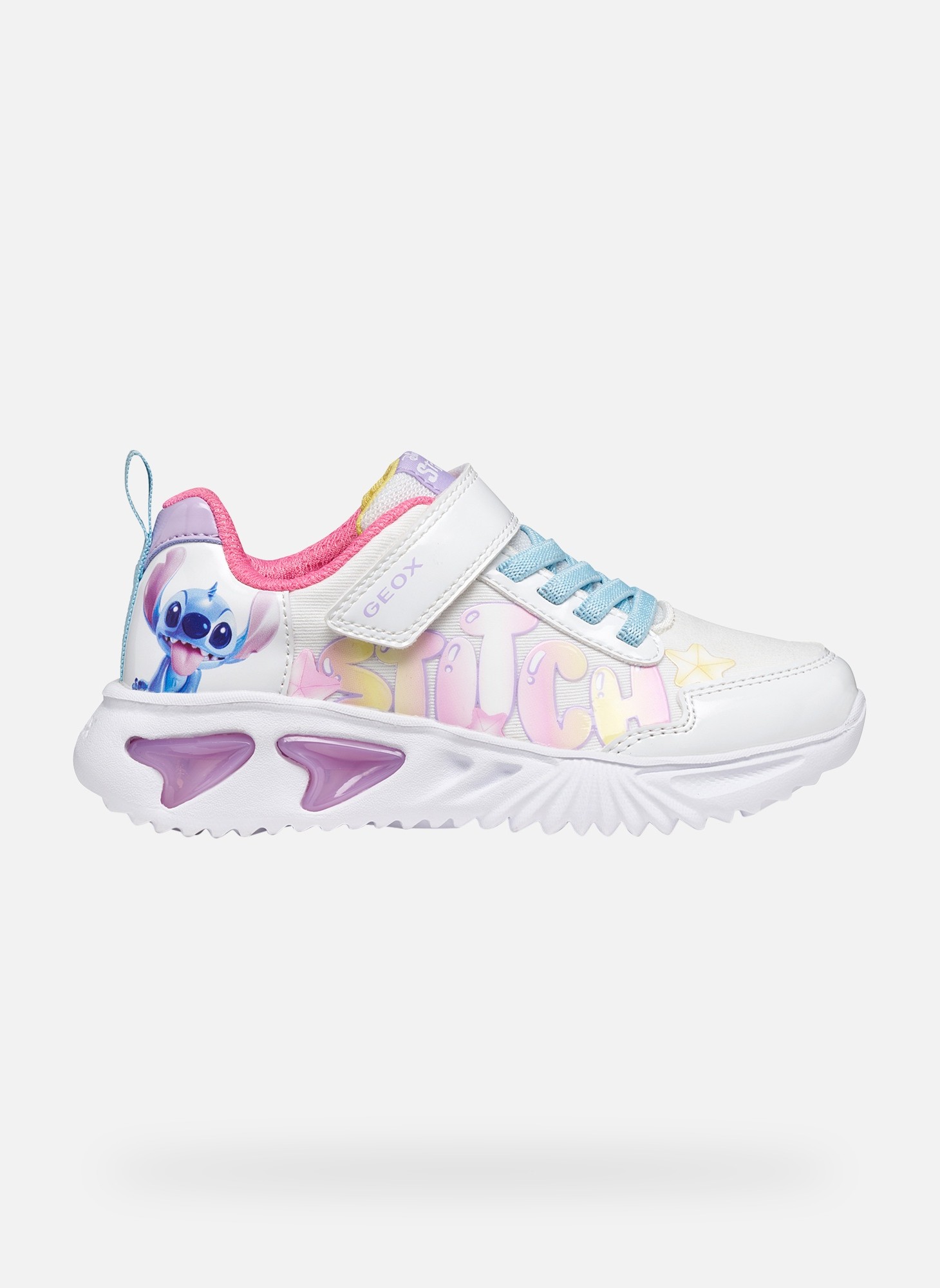 Baskets basses ASSISTER GIRL fille multicolore Geox Baskets basses ASSISTER GIRL fille multicolore Multicouleur