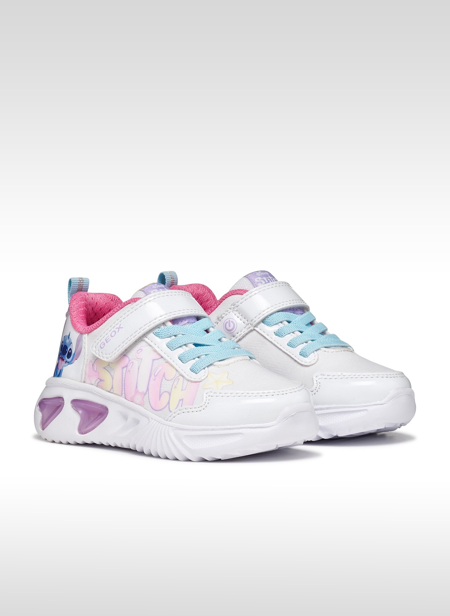 Baskets basses ASSISTER GIRL fille multicolore Geox Baskets basses ASSISTER GIRL fille multicolore Multicouleur