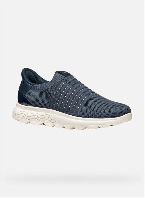 Geox Baskets basses D SPHERICA PLUS femme bleu