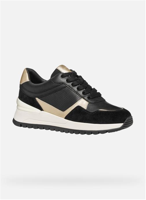 Geox Baskets basses DESYA WOMAN femme noir