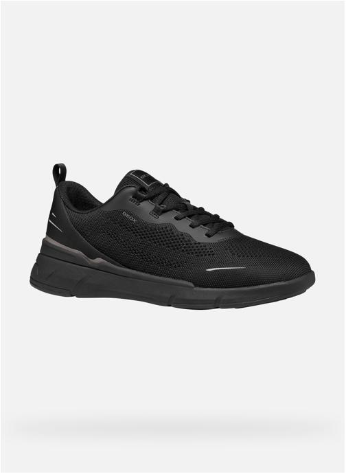 Geox Baskets basses U VITTOUR homme noir