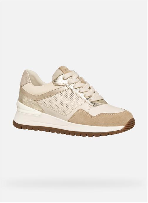 Geox Baskets basses DESYA WOMAN femme blanc