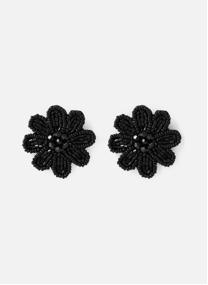Boucles d'oreilles femme noir