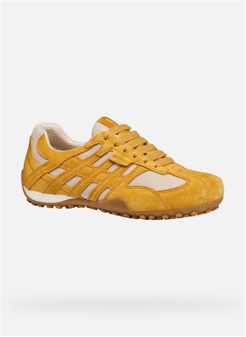 Geox Baskets basses D SNAKE ORIGINAL femme jaune