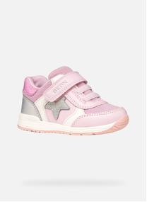 Baskets basses RISHON BABY GIRL fille rose