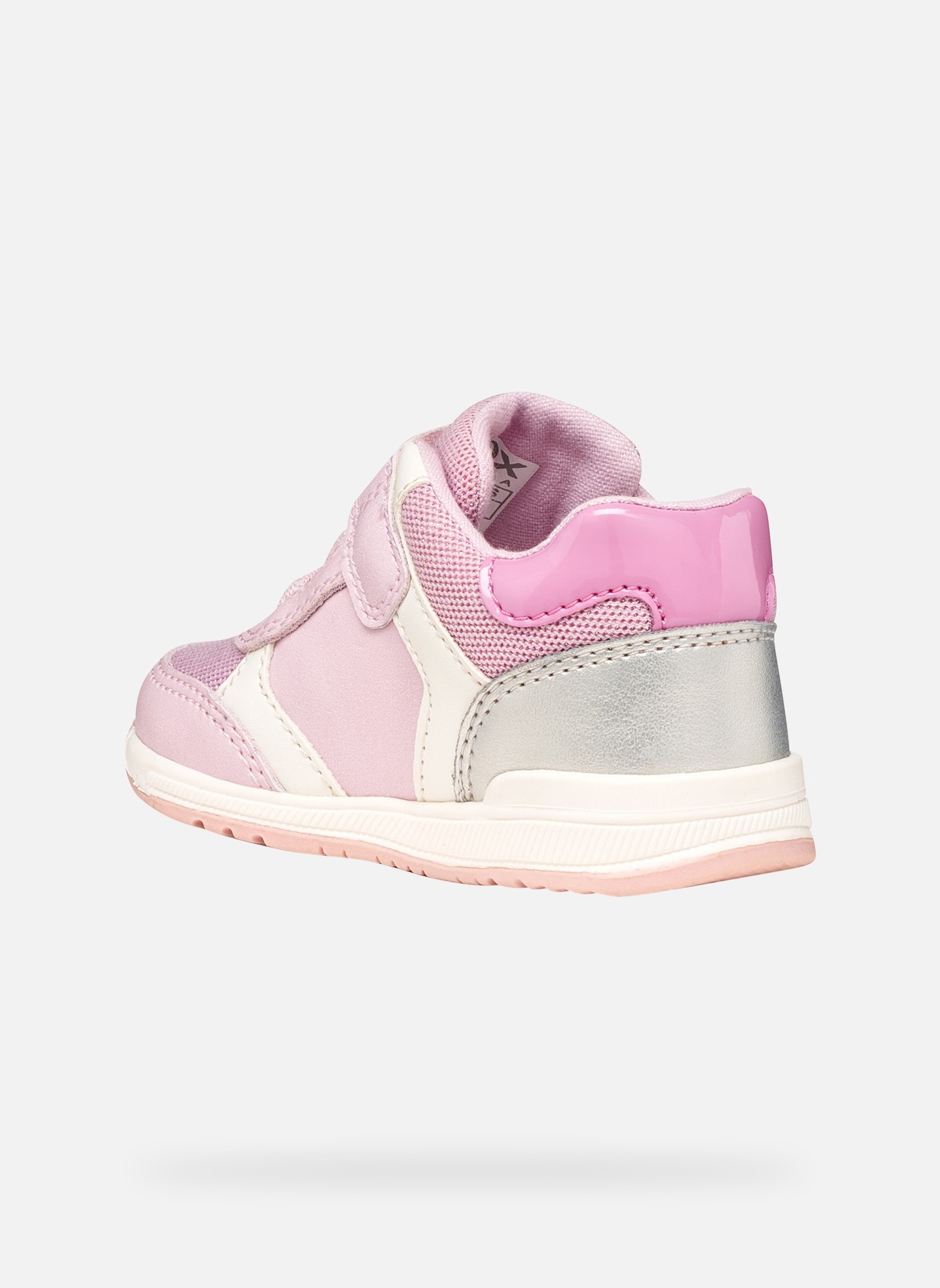 Baskets basses RISHON BABY GIRL fille rose Geox Baskets basses RISHON BABY GIRL fille rose Rose clair