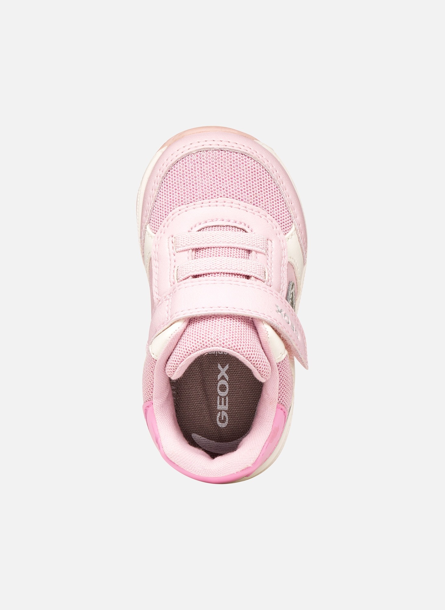 Baskets basses RISHON BABY GIRL fille rose Geox Baskets basses RISHON BABY GIRL fille rose Rose clair