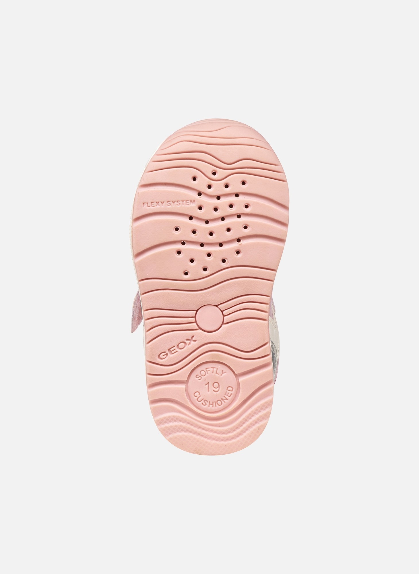 Baskets basses RISHON BABY GIRL fille rose Geox Baskets basses RISHON BABY GIRL fille rose Rose clair