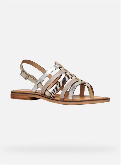 Geox Sandales MADDALUSIA C WOMAN femme gris
