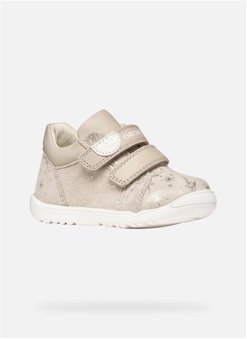 Geox Baskets basses B MACCHIA GIRL fille beige