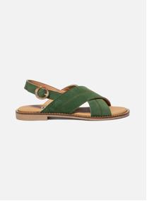Sandales Mules ASSIANE NOISETTE femme bleu