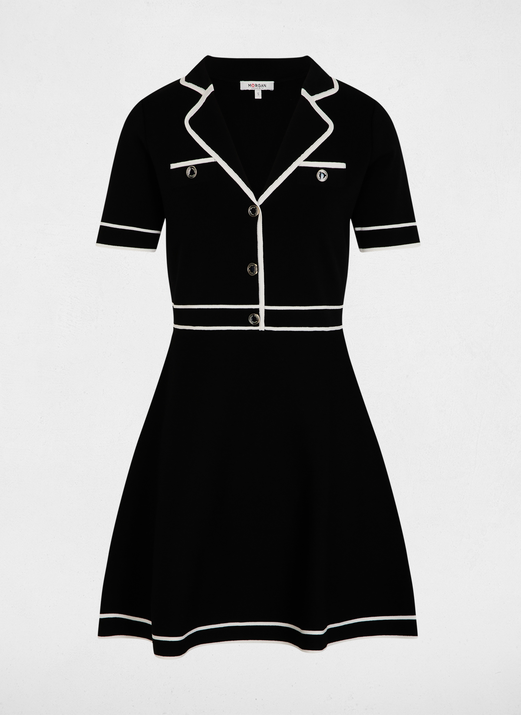 Robes 261-RMEDIN femme noir Morgan Robes 261-RMEDIN femme noir Noir