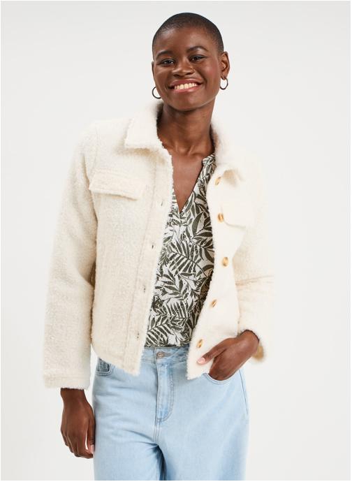 CREEKS Blousons Veste - CRE3_GCURLY1 femme blanc