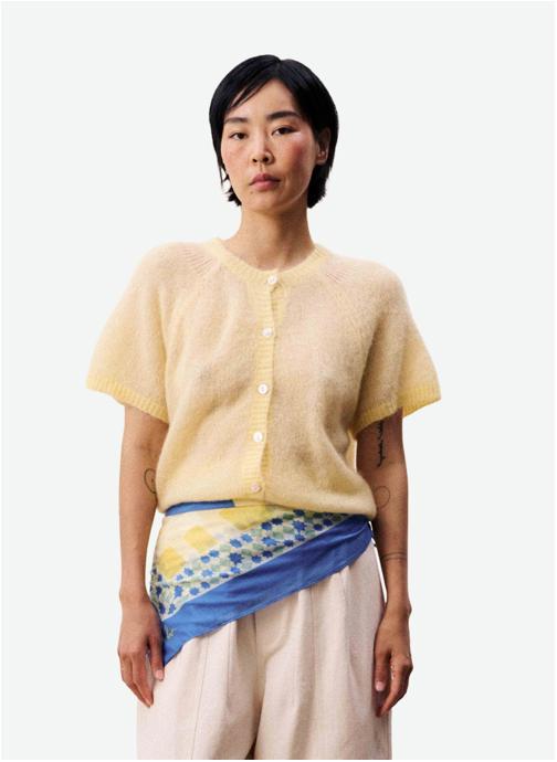 FRNCH Gilets KAWASAN femme jaune