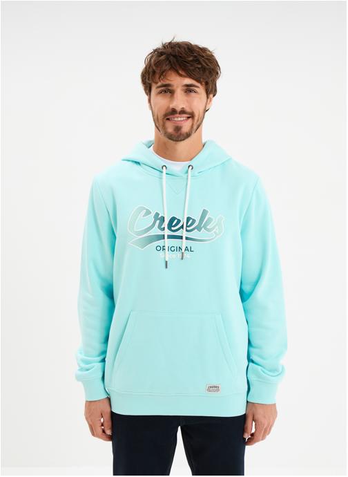 CREEKS Sweats à capuche Sweat - CRE1SIMON_WATERSPOUT homme bleu