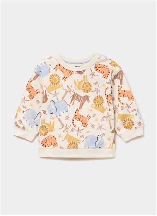 CREEKS Sweats CREB1_SAFARI garçon blanc