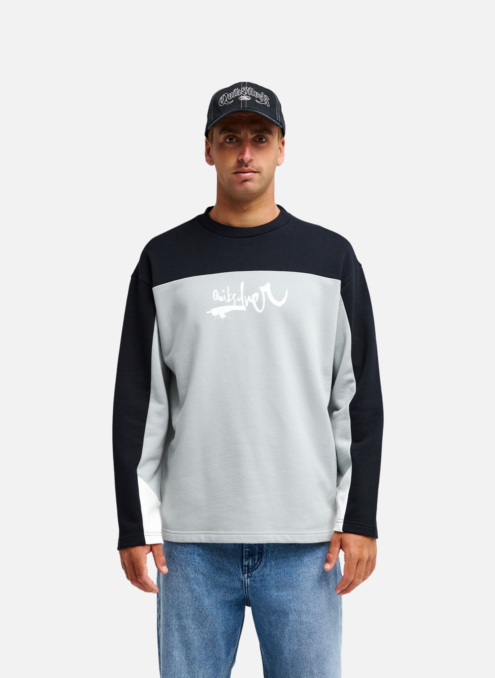 Sweats à capuche YG Factor homme gris Quiksilver Sweats à capuche YG Factor homme gris Gris