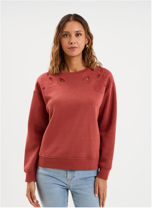 CREEKS Sweats à capuche Sweat - CRE3_STOMBES femme rouge