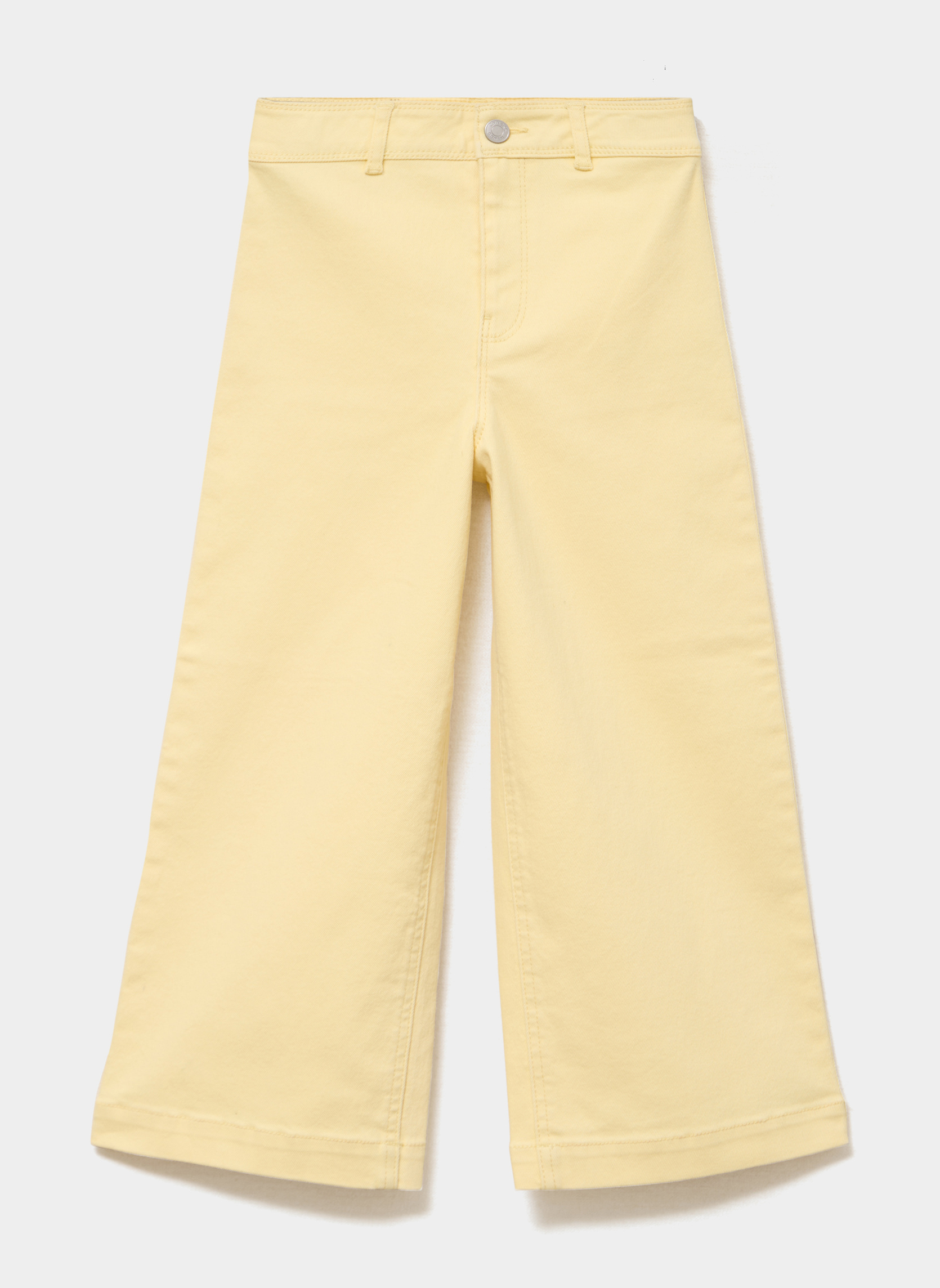 Pantalons CRE4_PANMARINE fille jaune CREEKS Pantalons CRE4_PANMARINE fille jaune Jaune