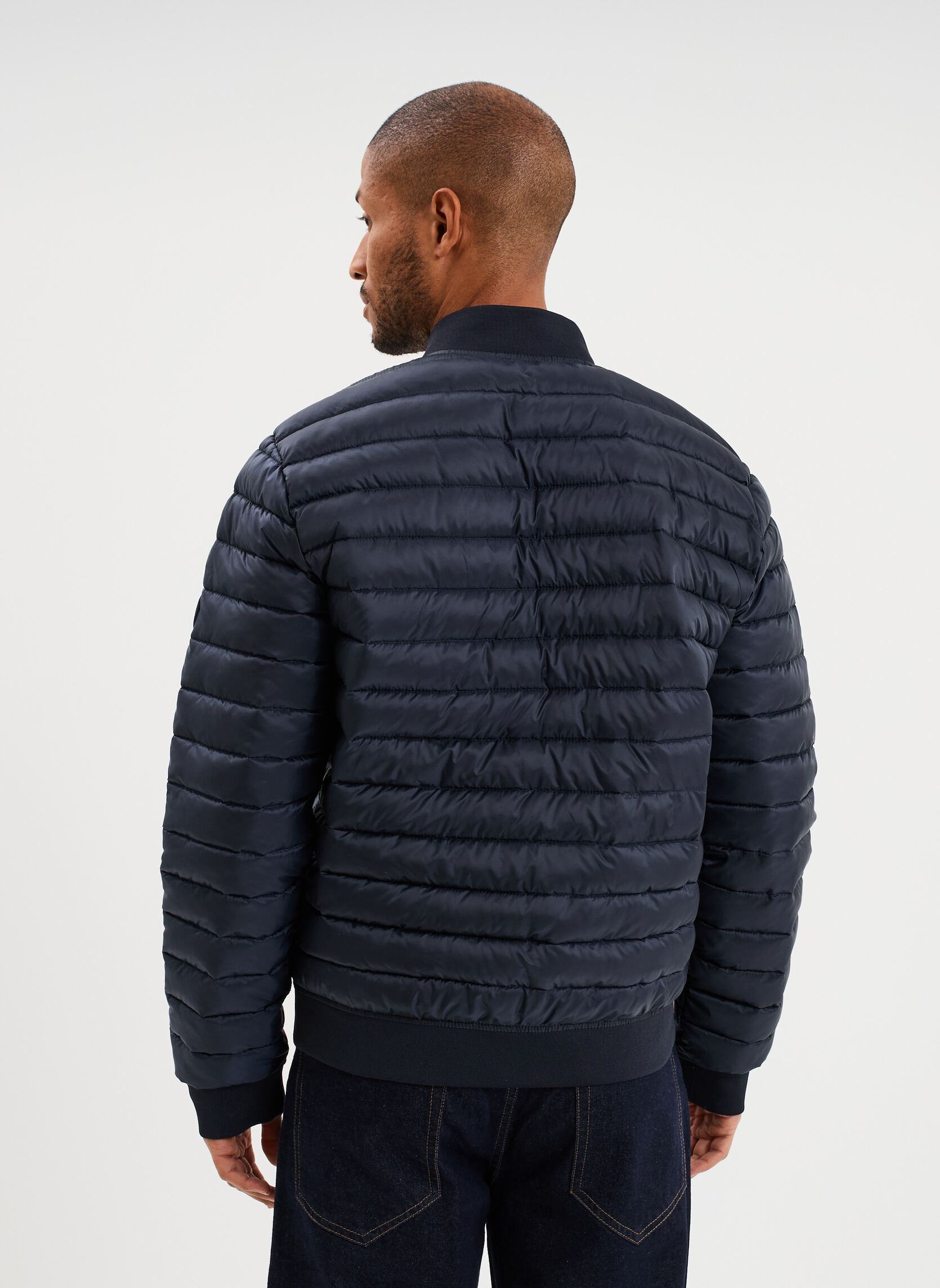 Doudounes Doudoune - CRE1COCOON_TEDDY homme bleu CREEKS Doudounes Doudoune - CRE1COCOON_TEDDY homme bleu Bleu marine