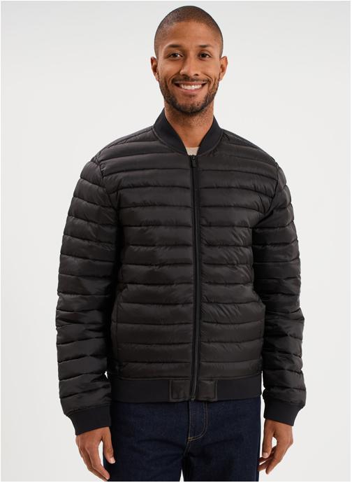 CREEKS Doudounes Doudoune - CRE1COCOON_TEDDY homme noir