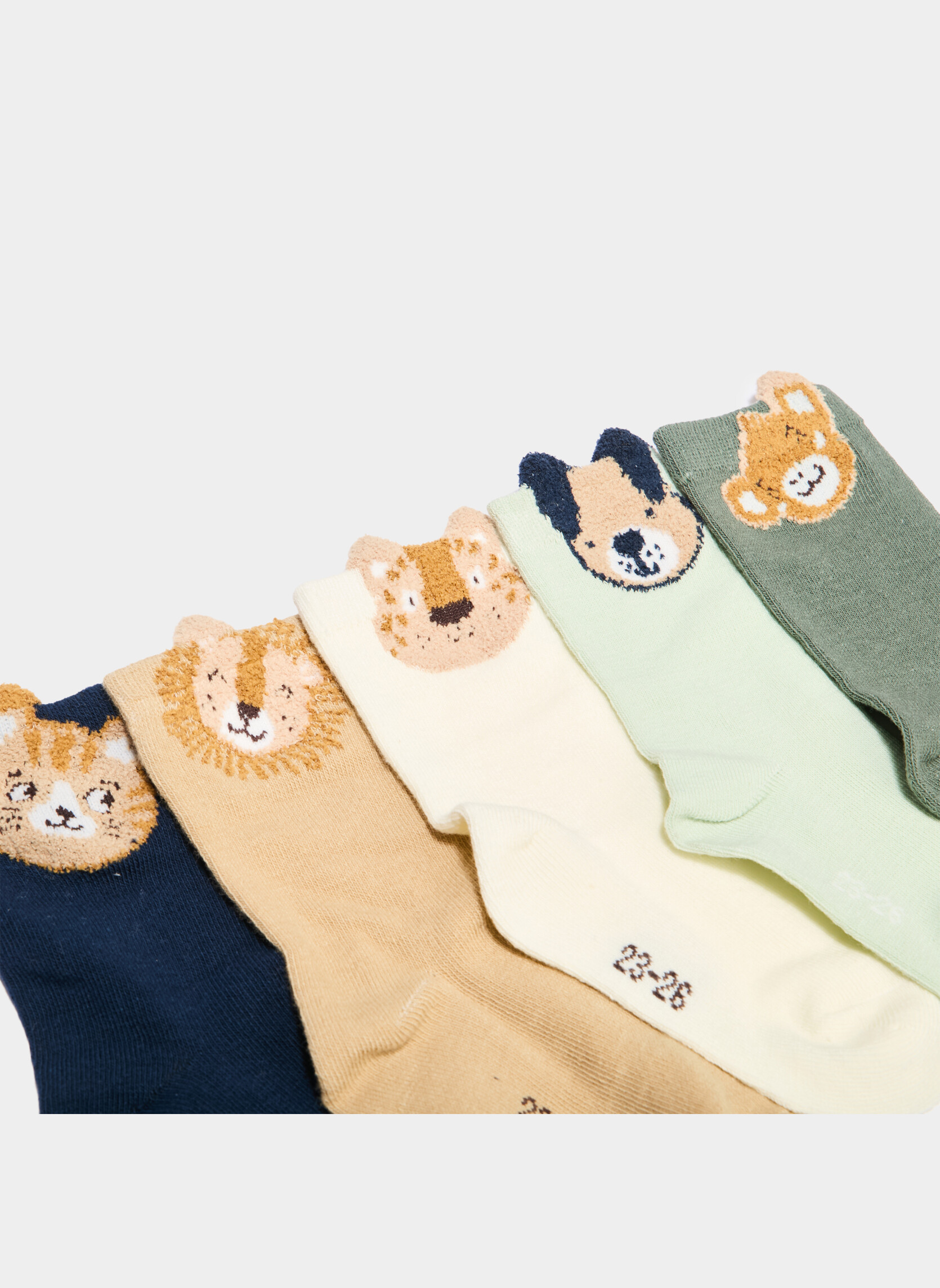 Chaussettes X5MICHO7_SAFARI_BB garçon beige KIMBALOO Chaussettes X5MICHO7_SAFARI_BB garçon beige Beige