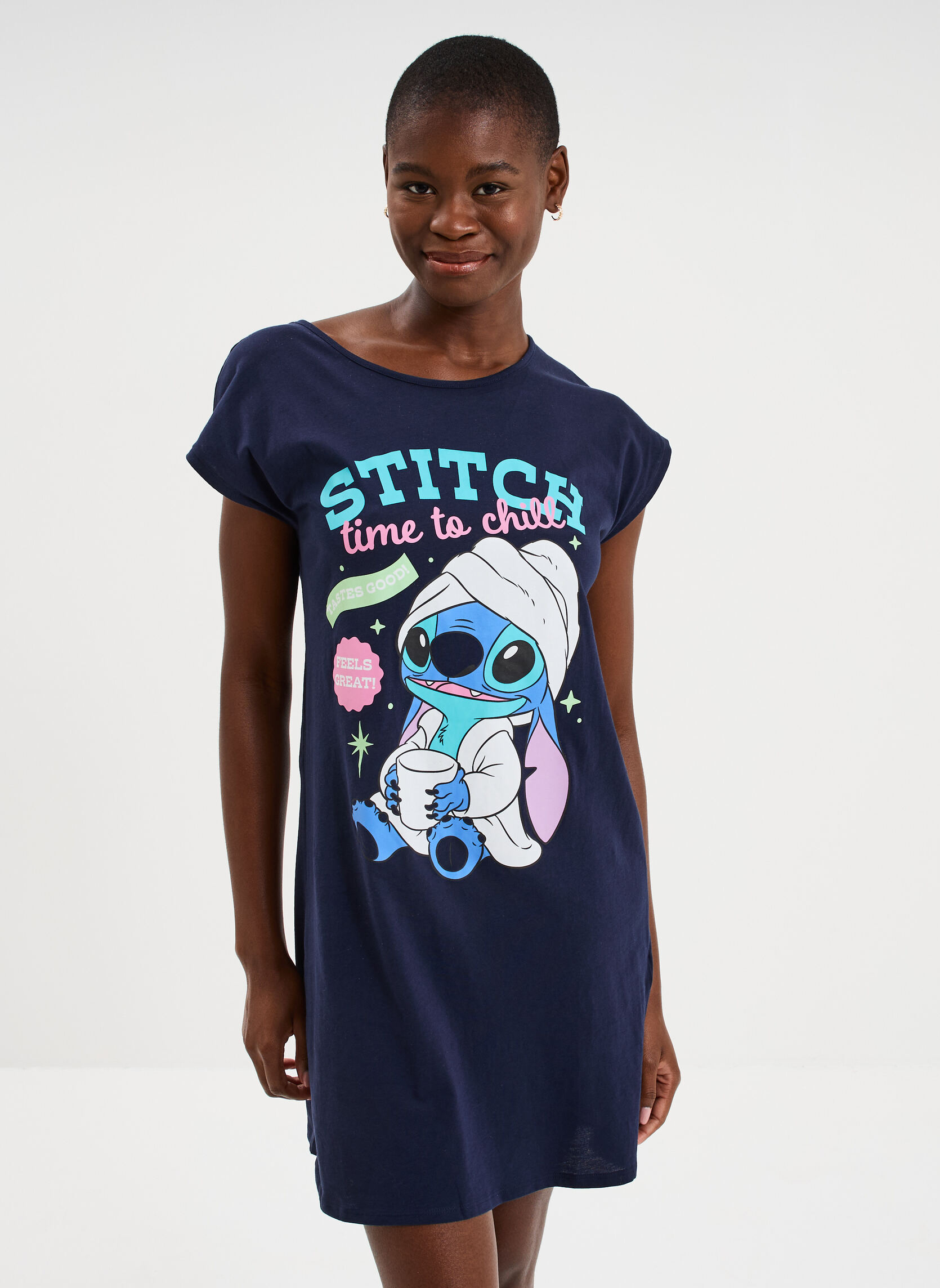 Nuisettes SUNBTMC_STITCHBAIN femme bleu Stitch Nuisettes SUNBTMC_STITCHBAIN femme bleu Bleu marine