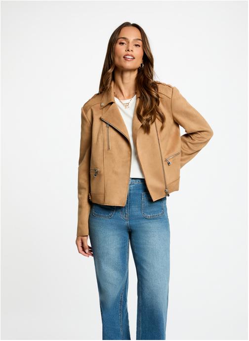 Morgan Vestes 261-GILOKA femme marron