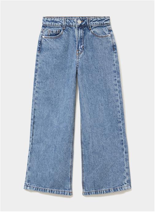 CREEKS Jeans droits CRE4_DWIDE fille bleu