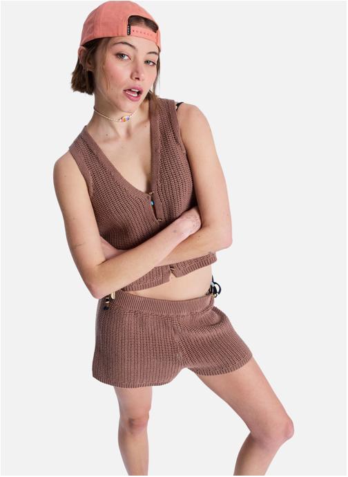 Roxy Shorts Beach Bungalow femme marron